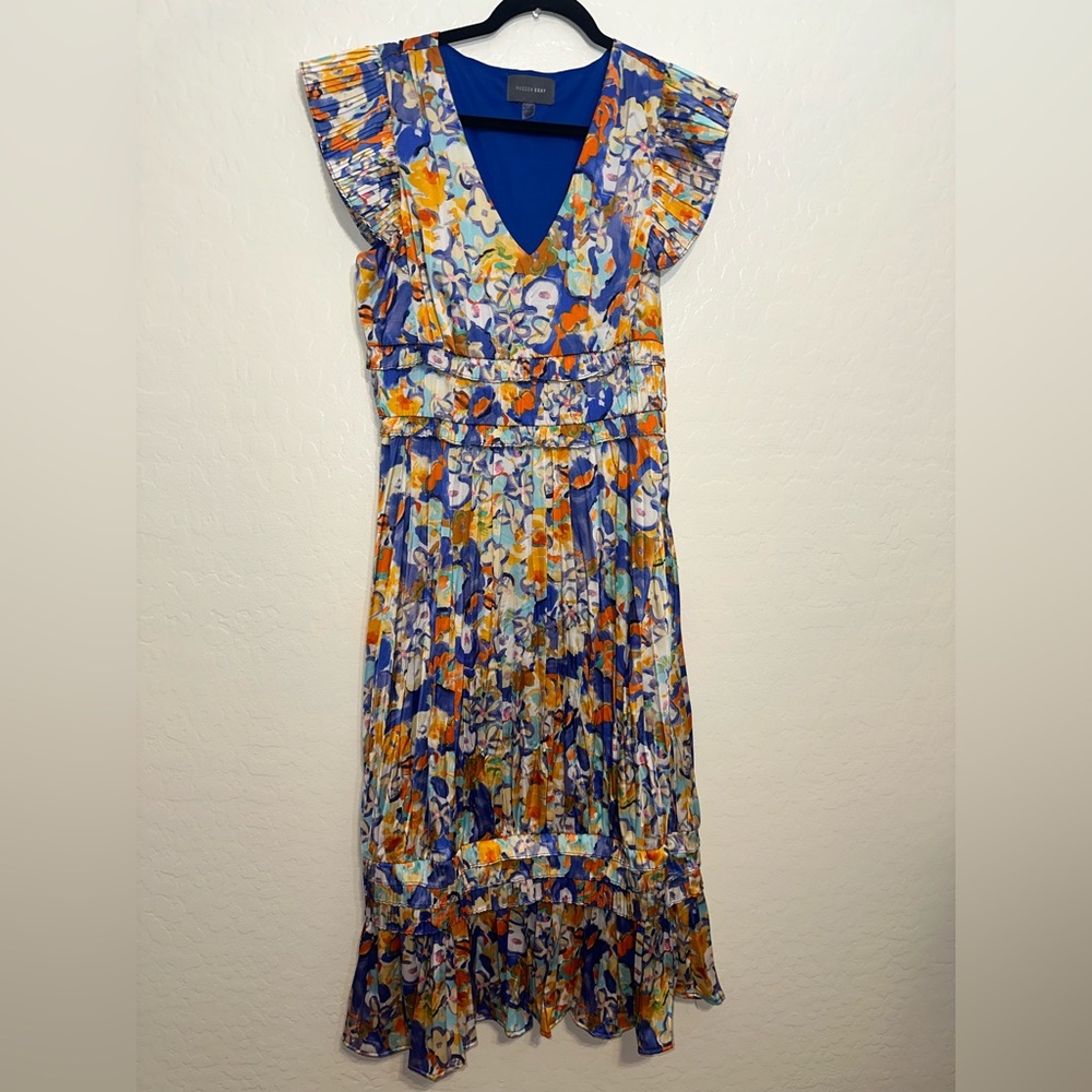Floral V-Neck Dress